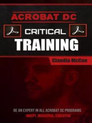 cover image of Acrobat DC Critical Training